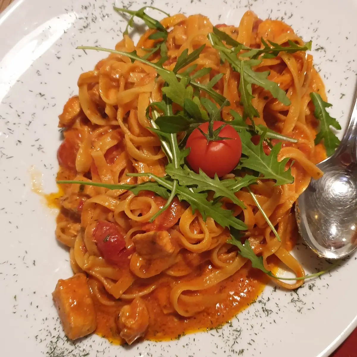 Bandnudeln Mit Lachs