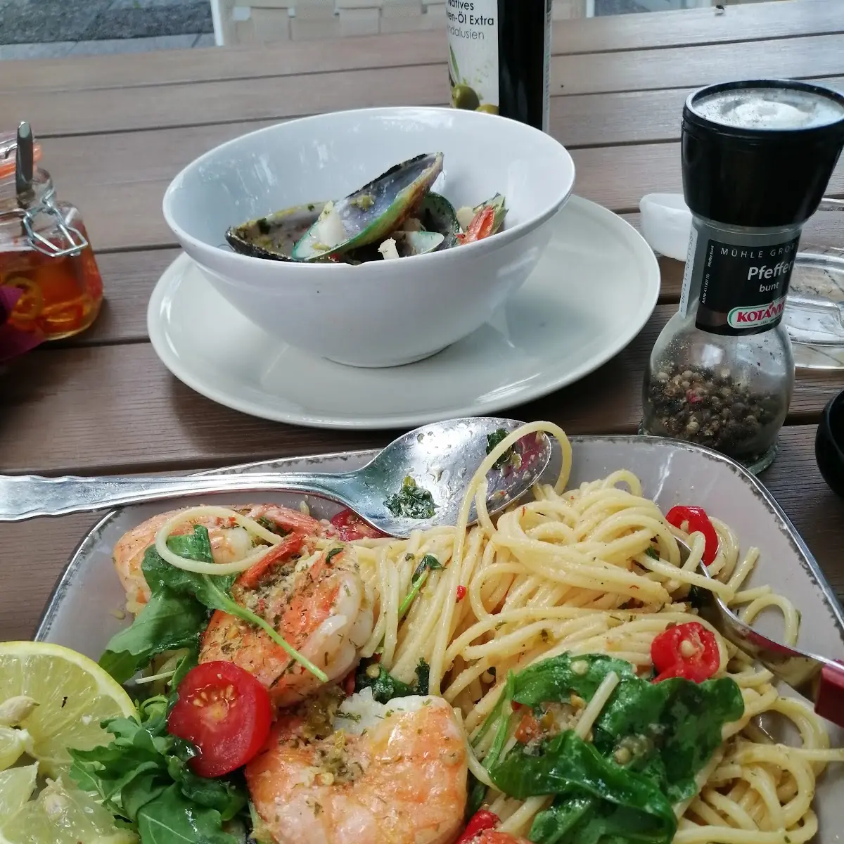 Pasta with Seafood