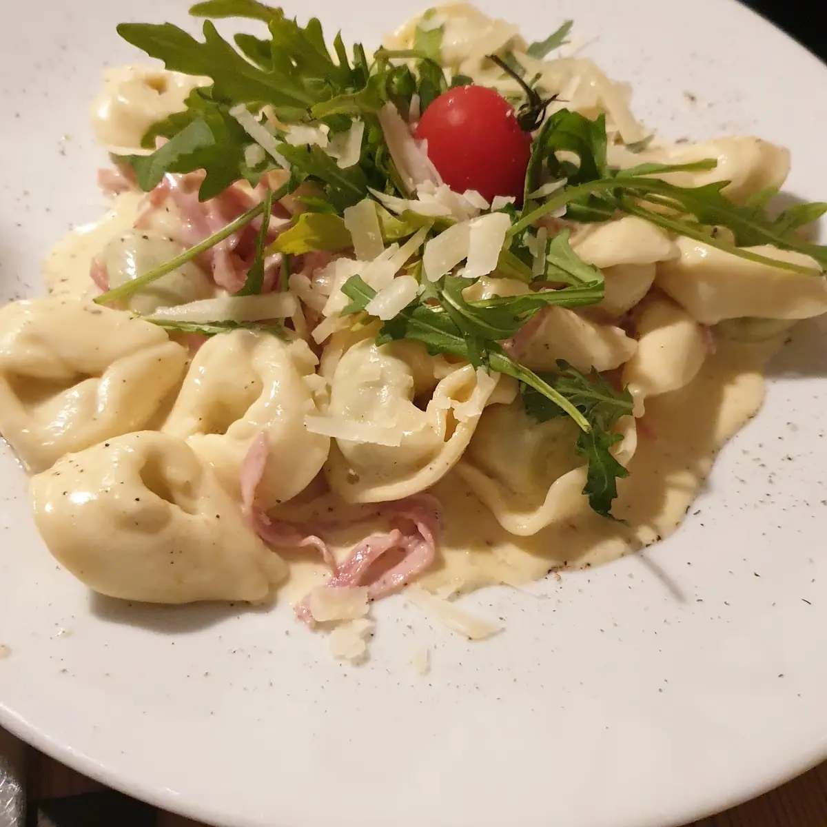 Tortillini Mit Schinken Und Rahm