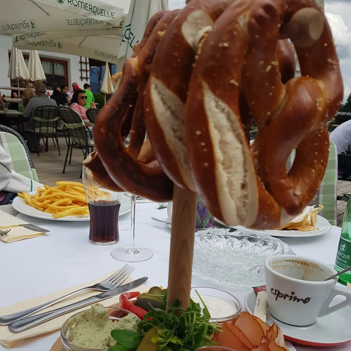 Breze Mit 3 Verschiedenen Aufdtriche