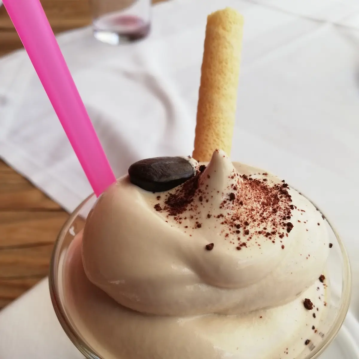 Eiskaffee Gerührt