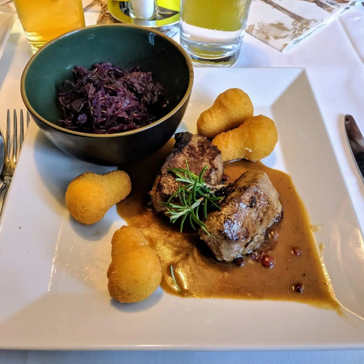 Hirschsteak, Gasthof JOHANN KAPPEL
