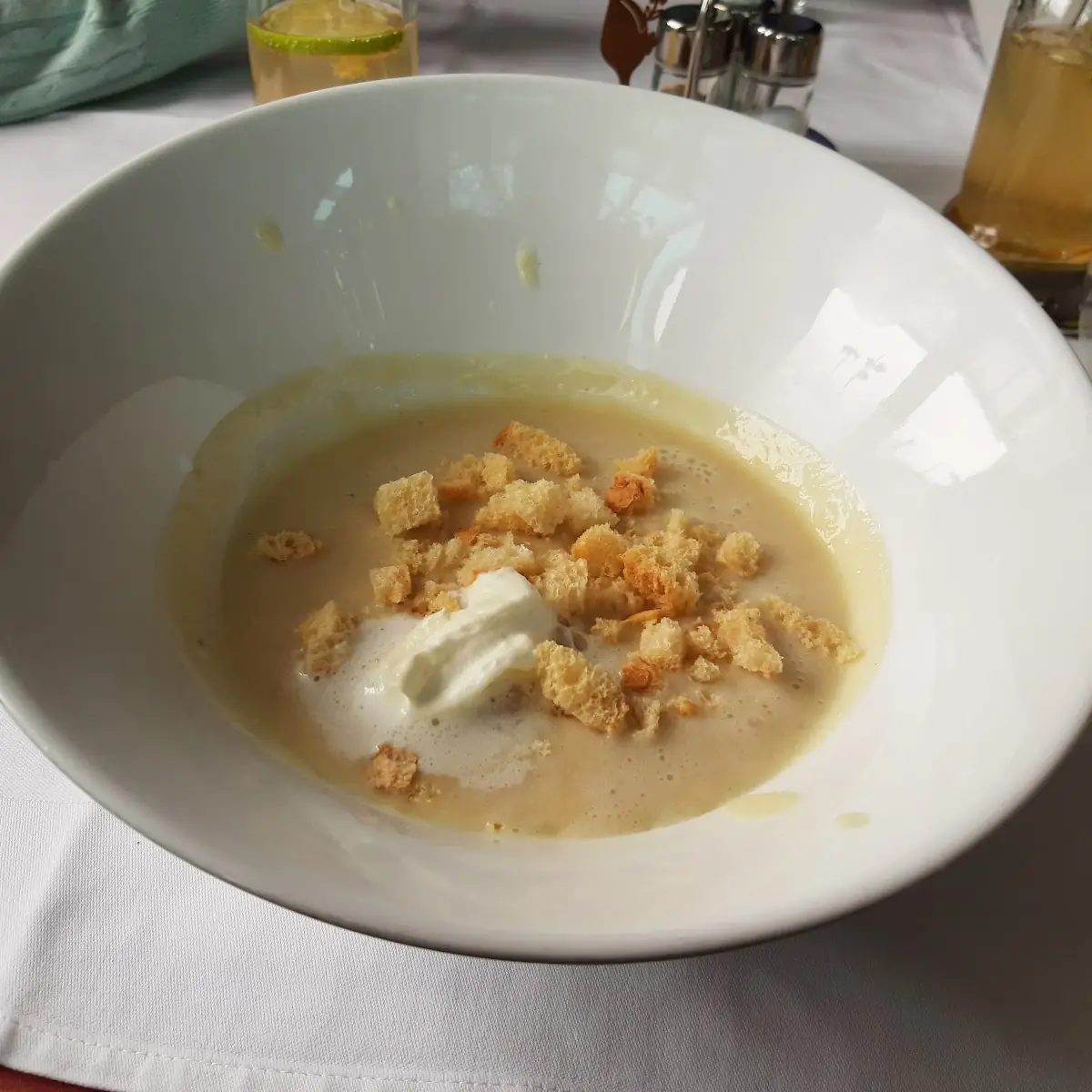 Knoblauchcremesuppe, Gasthof JOHANN KAPPEL