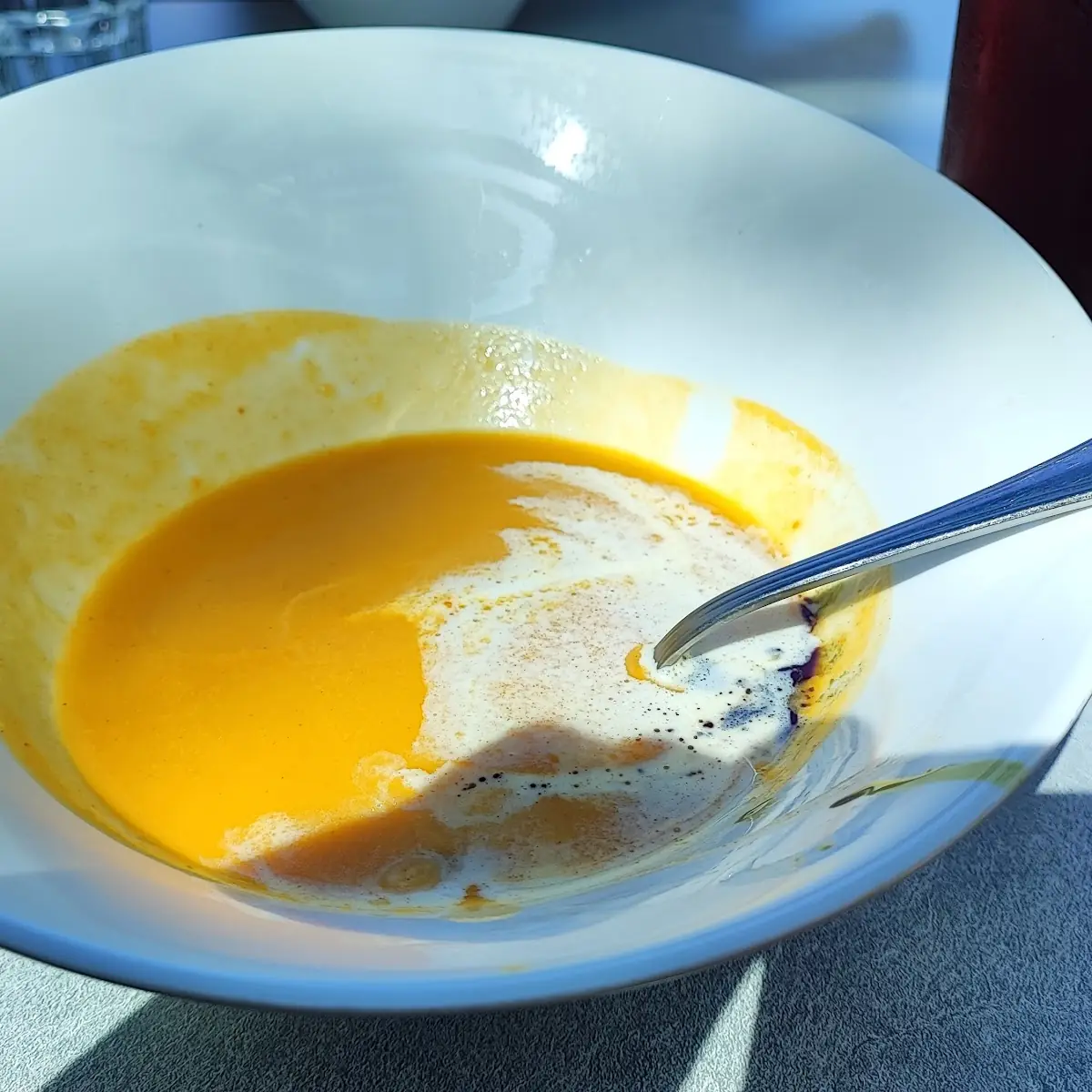 Kürbiscreme Suppe, Gasthof JOHANN KAPPEL
