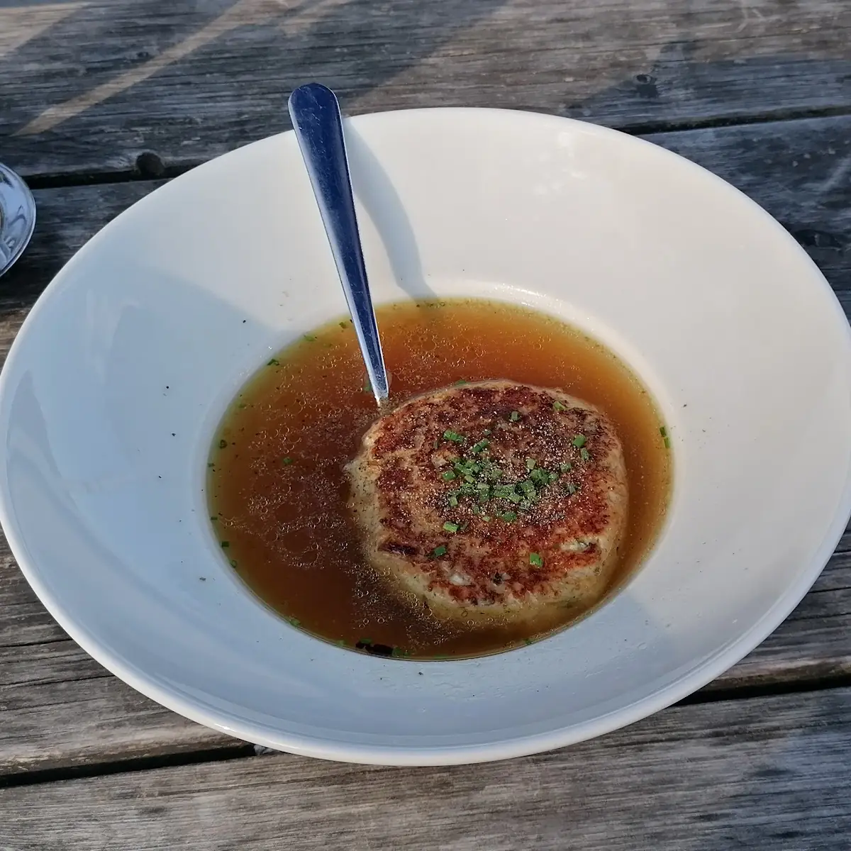 Kaspressknödelsuppe