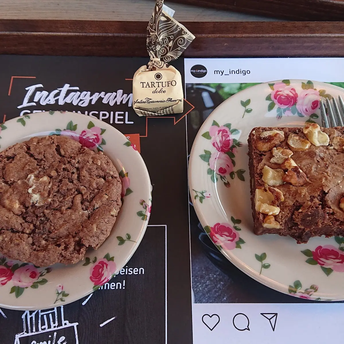 Walnuss Brownie