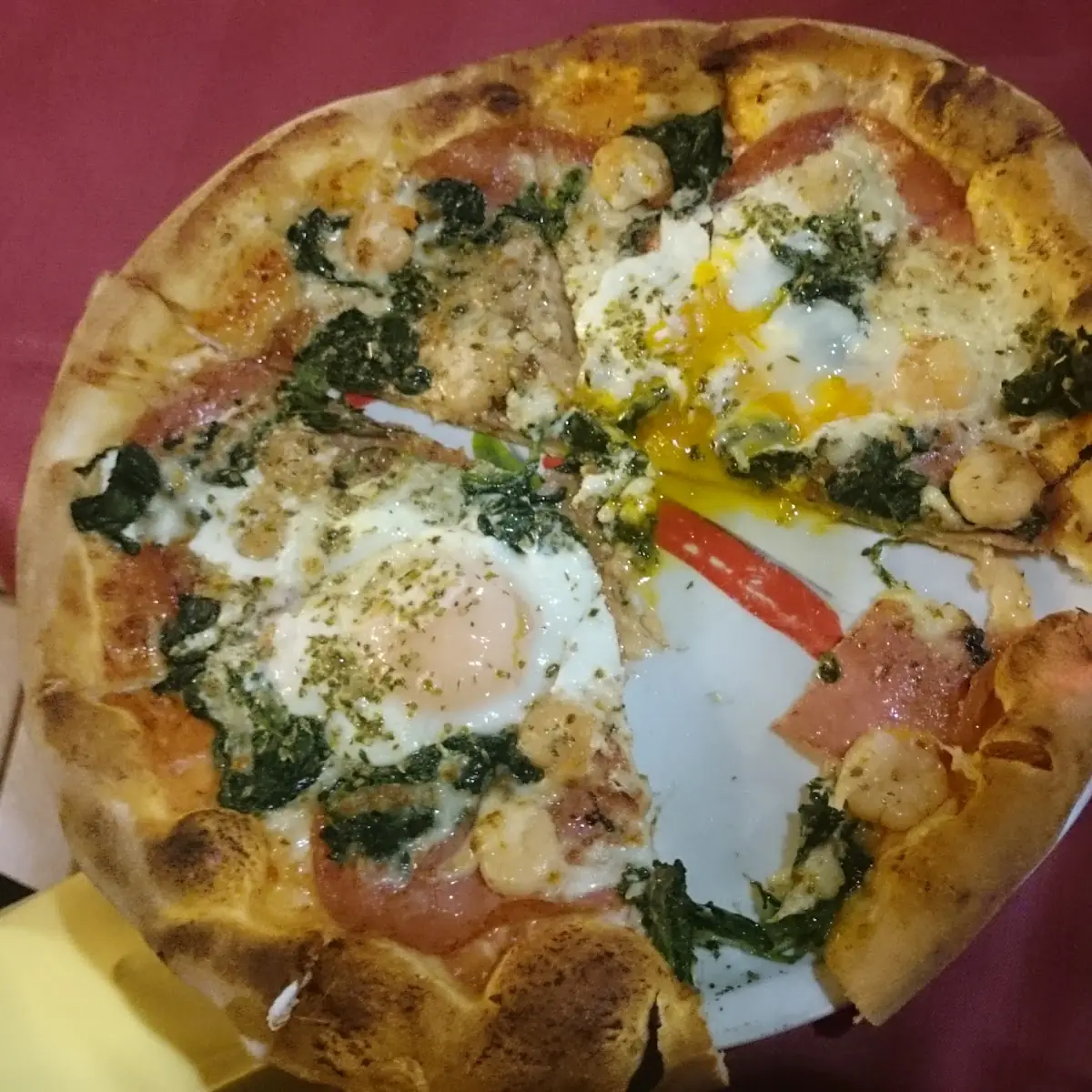 Mama Mia Pizza Mit Ei