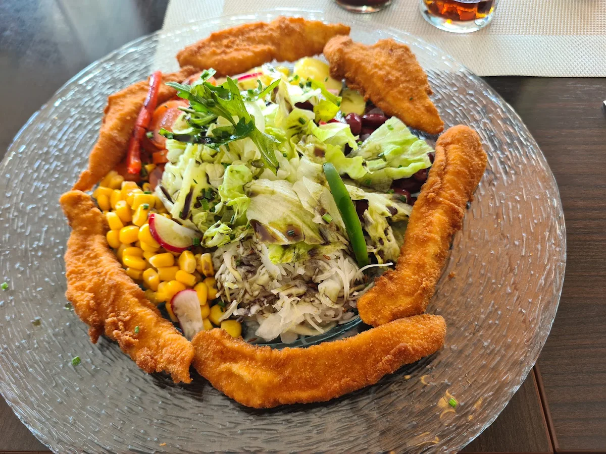 Backhendlsalat