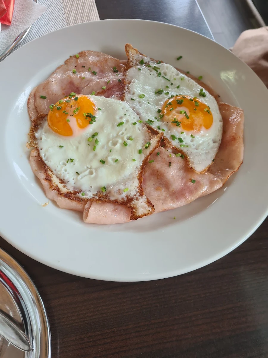 Ham And Eggs Mit 2 Eier