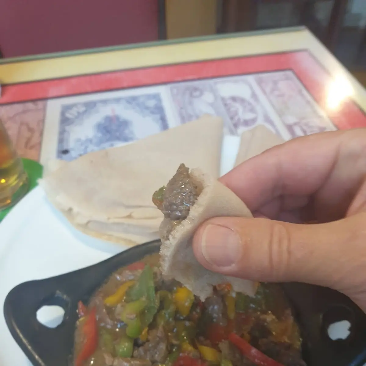 TIBS Essen Mit Finger Nicht So Meines