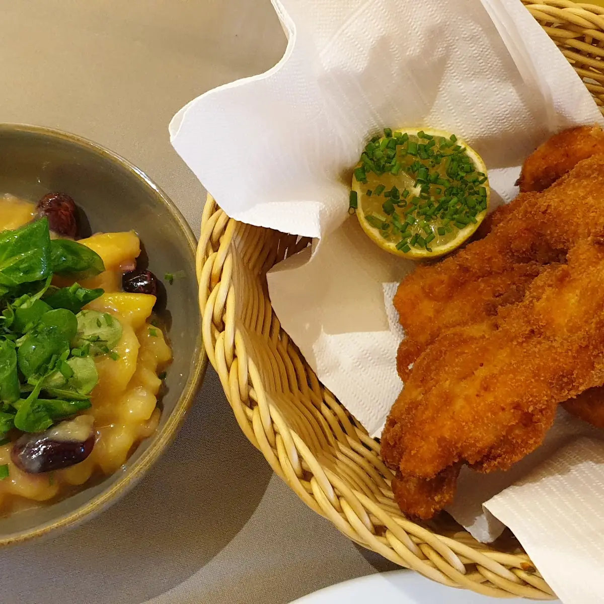 Backhendl Mit Kartoffelsalat
