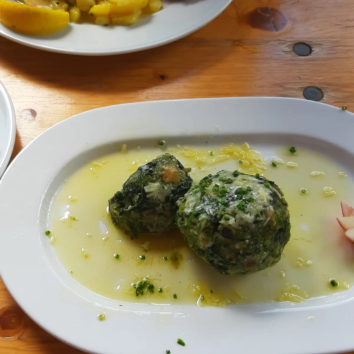 Spinatknödel