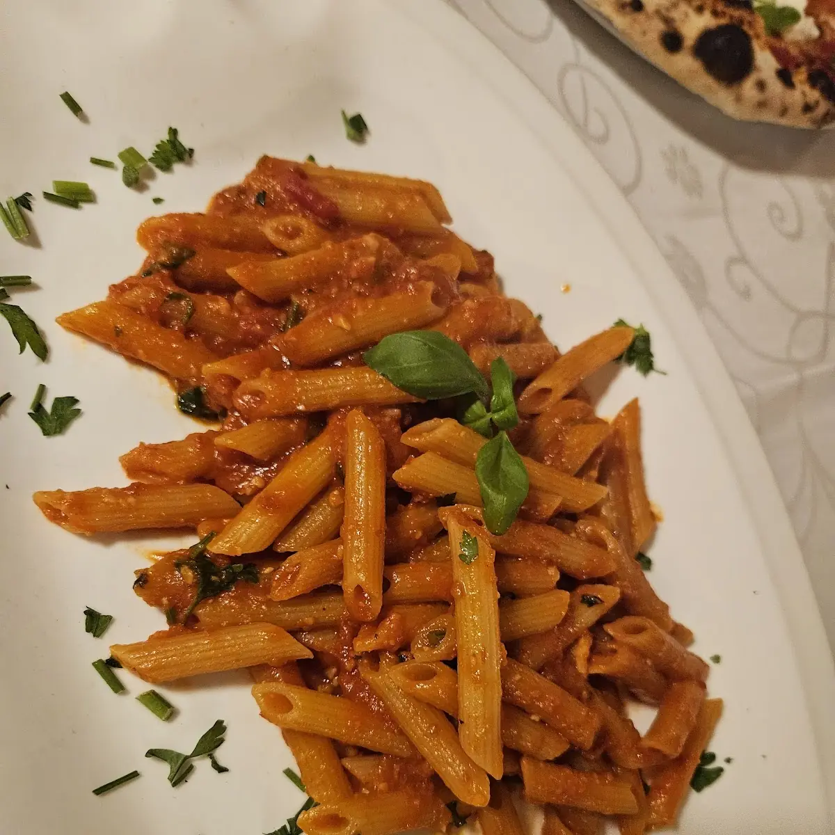 Pennette Con Coulis Di Pomodoro