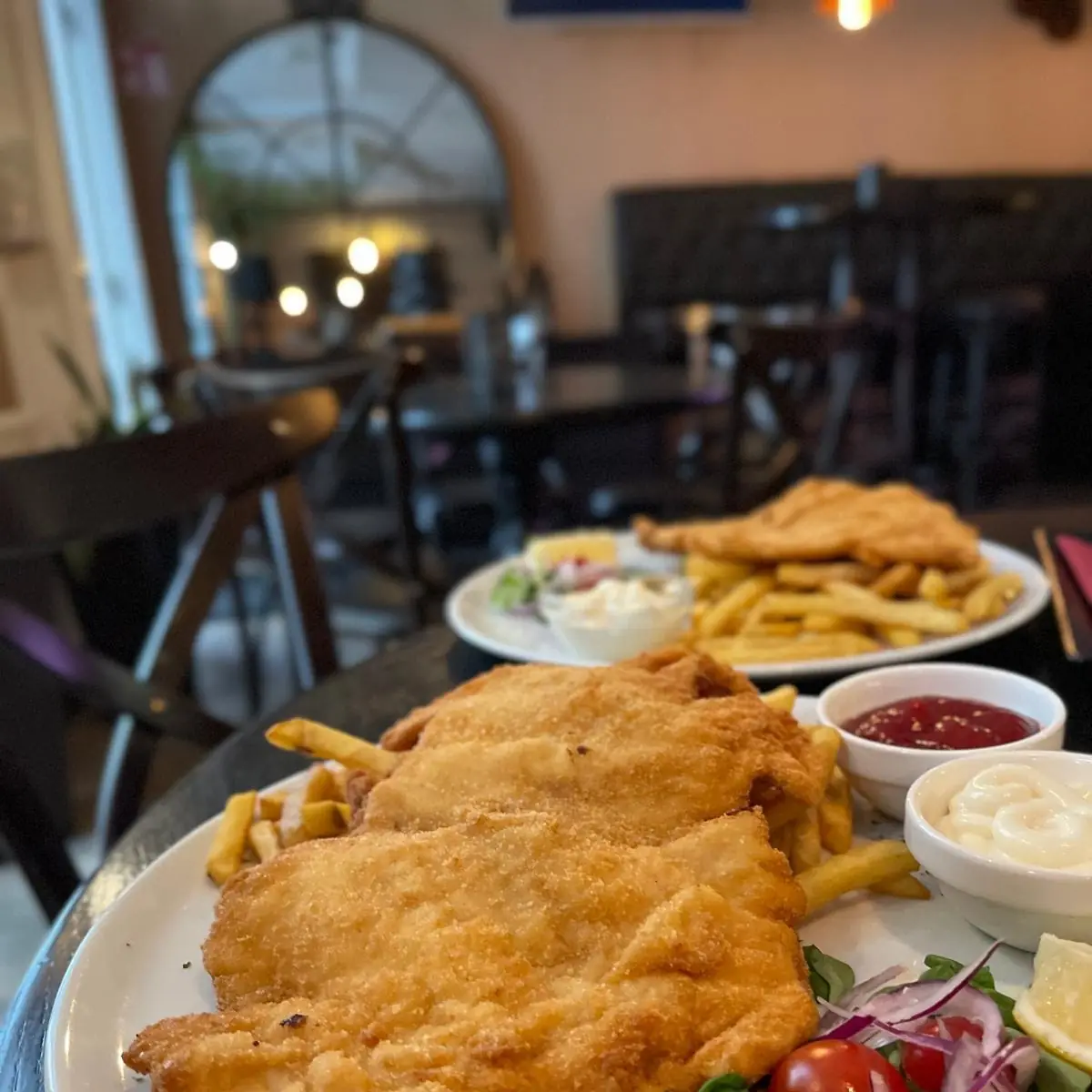 Original Wiener Schnitzel With Potato Salad