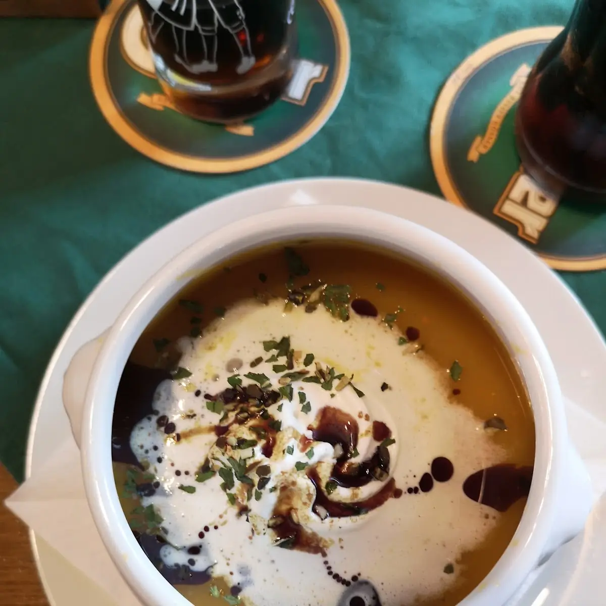 Kürbiscremesuppe
