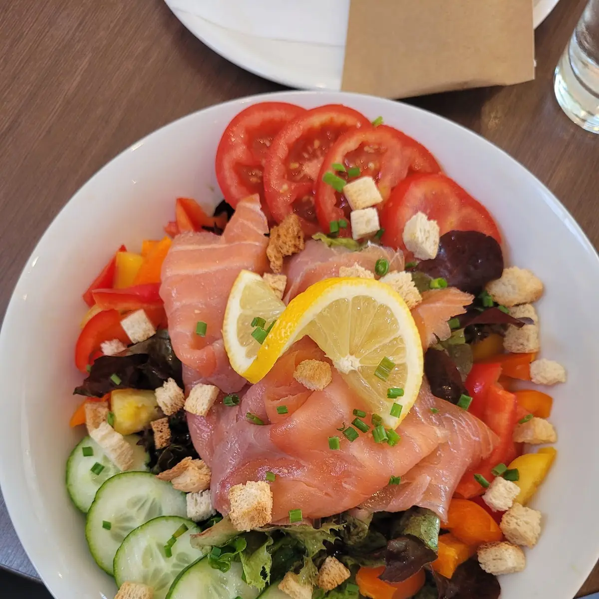 Lachs Salat