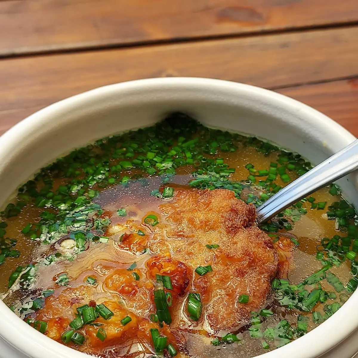 Kaspressknödelsuppe