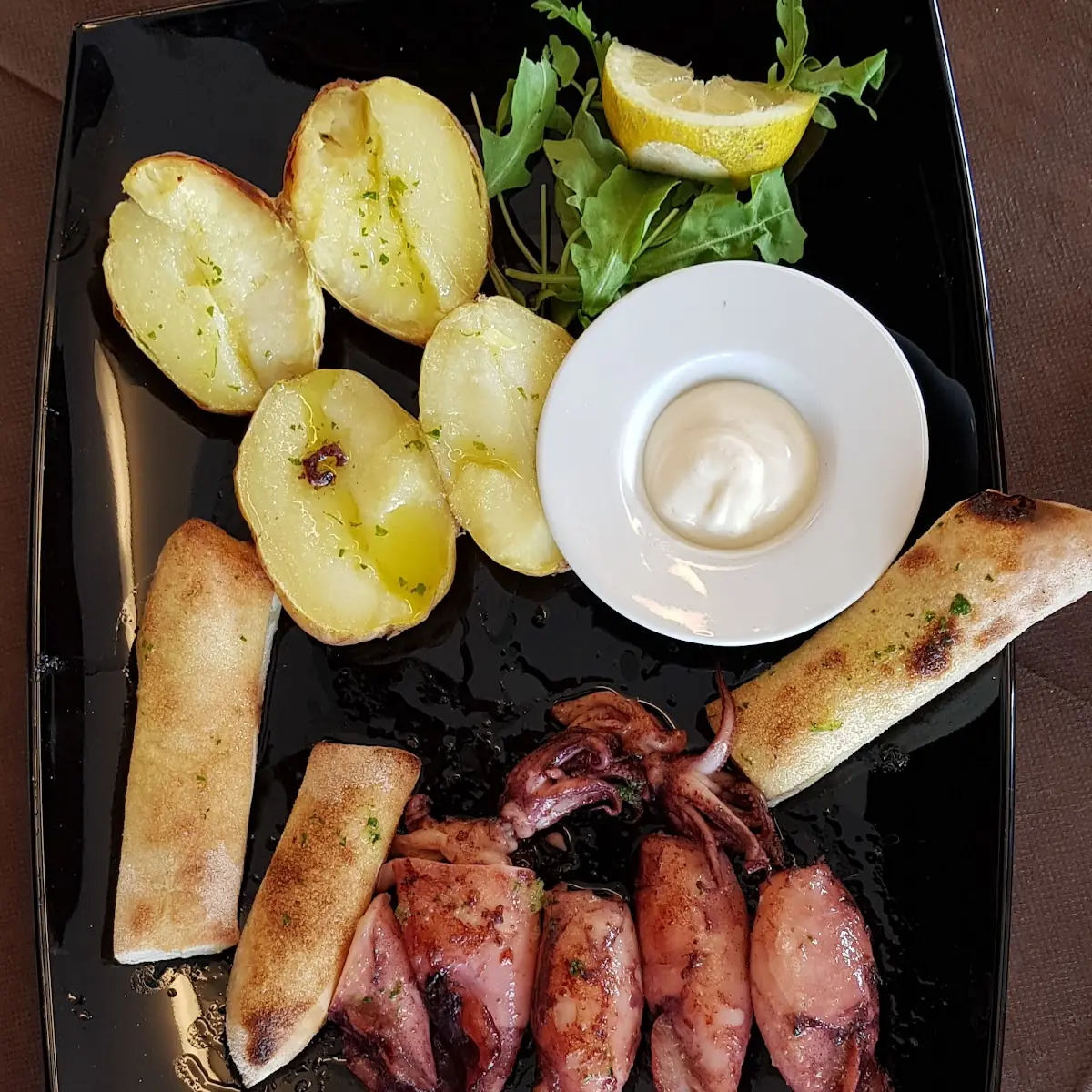 Calamari Gegrillt