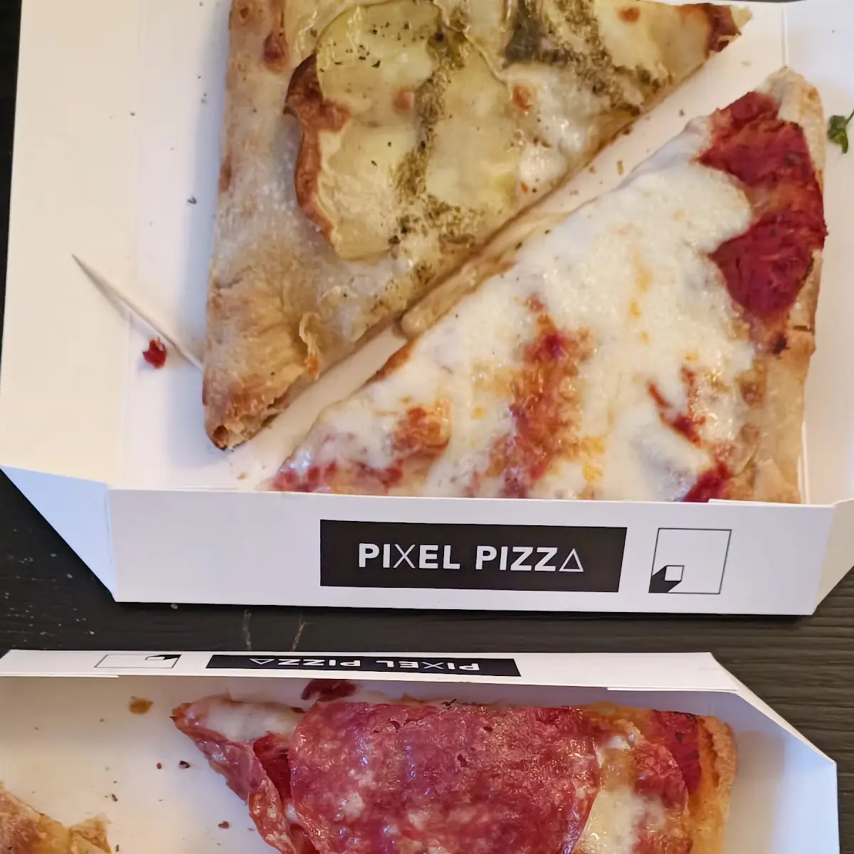 Pizza Salami and Pizza Potatoes