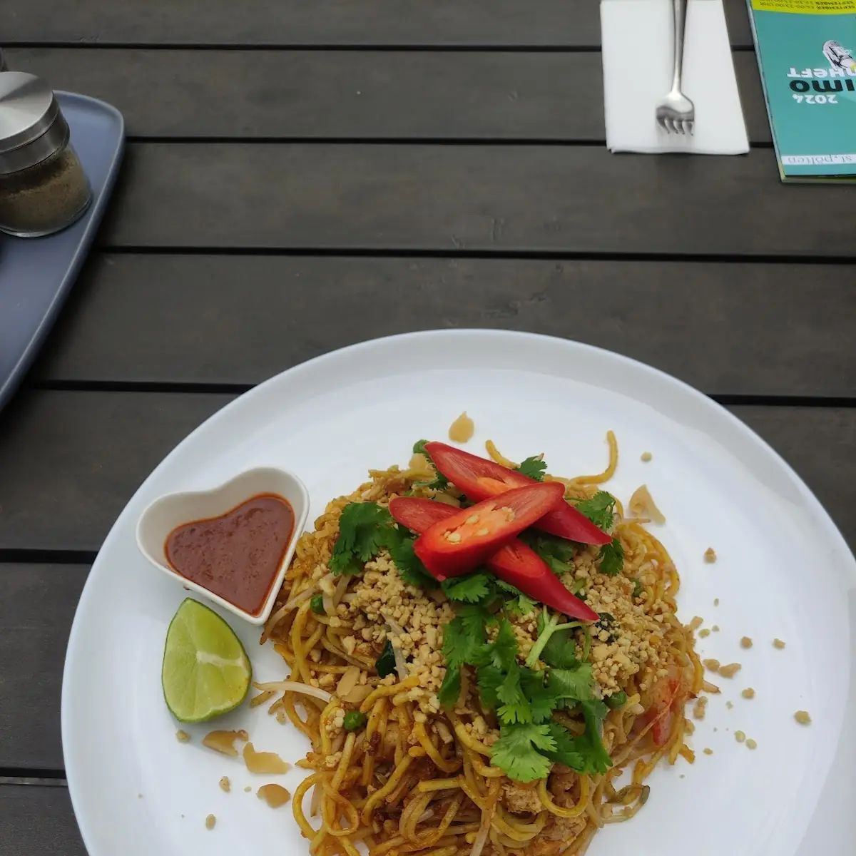 Mee Goreng Thai Mit Garnelen Scharf