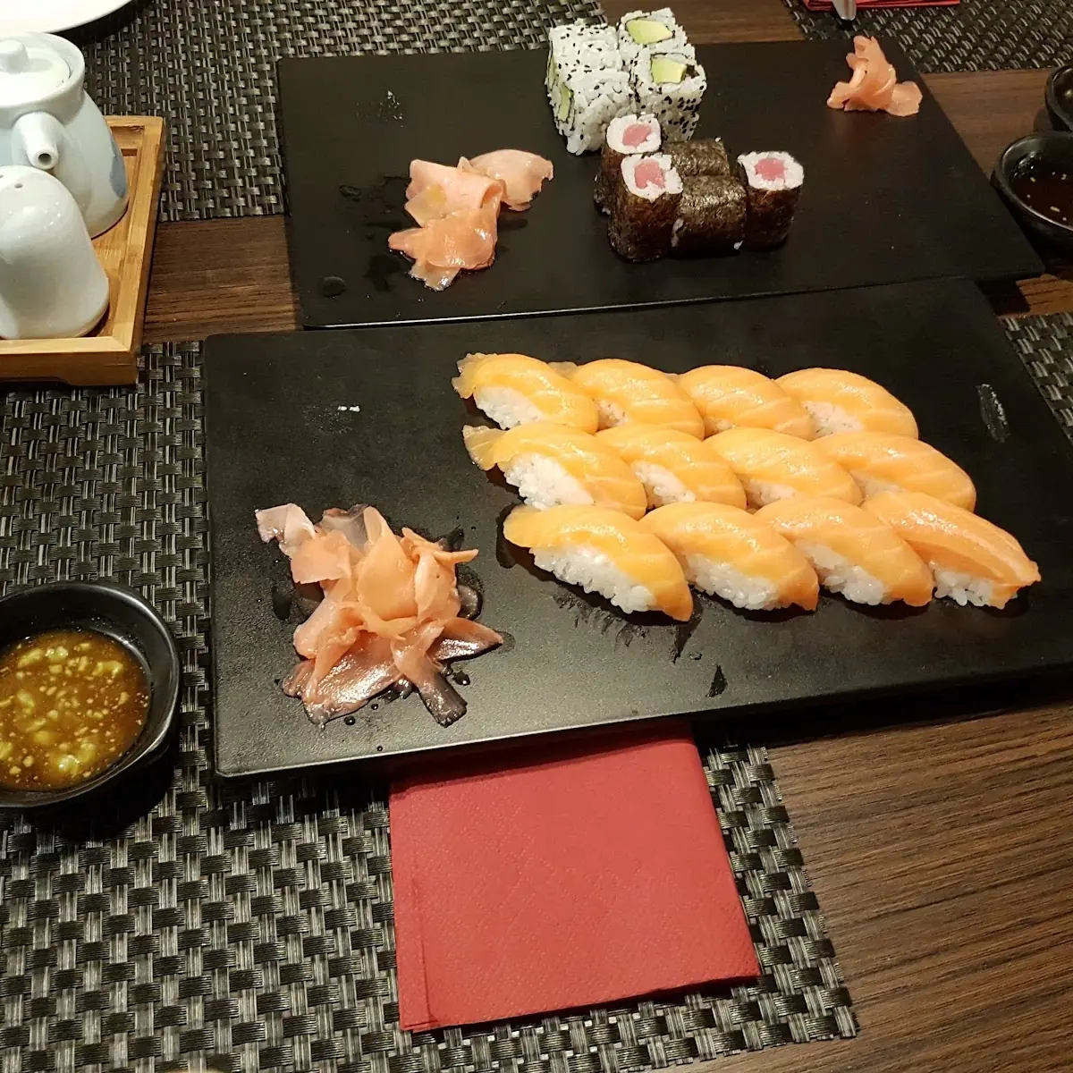 Sushi Und Maki Bestellt