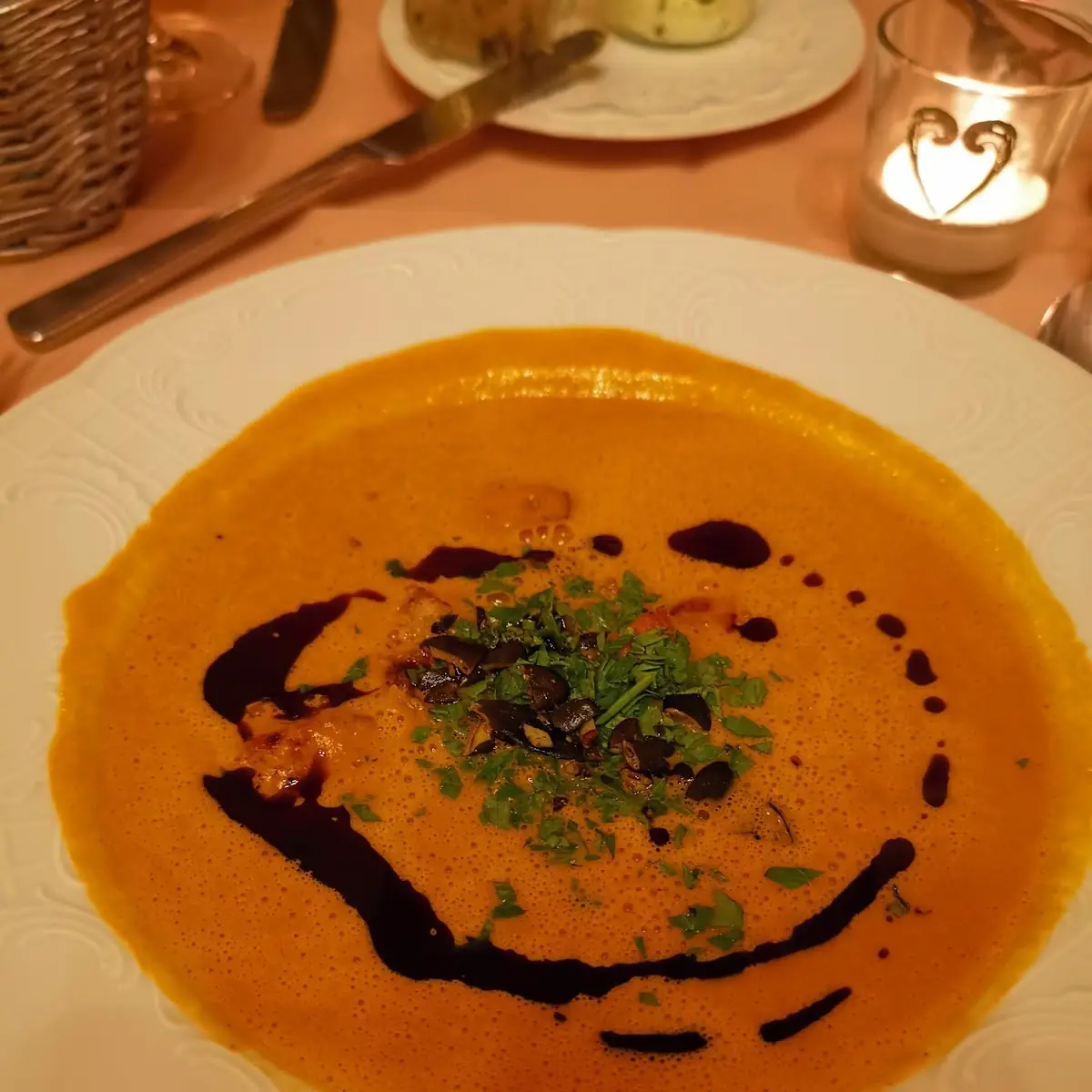 Kürbiscremesuppe