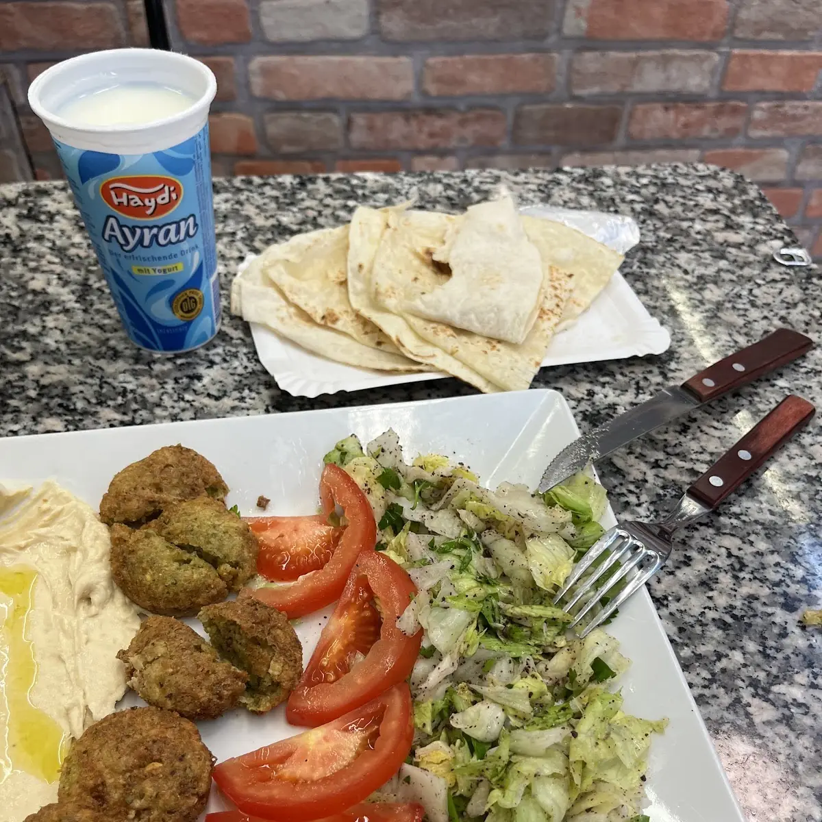 Falafel Teller