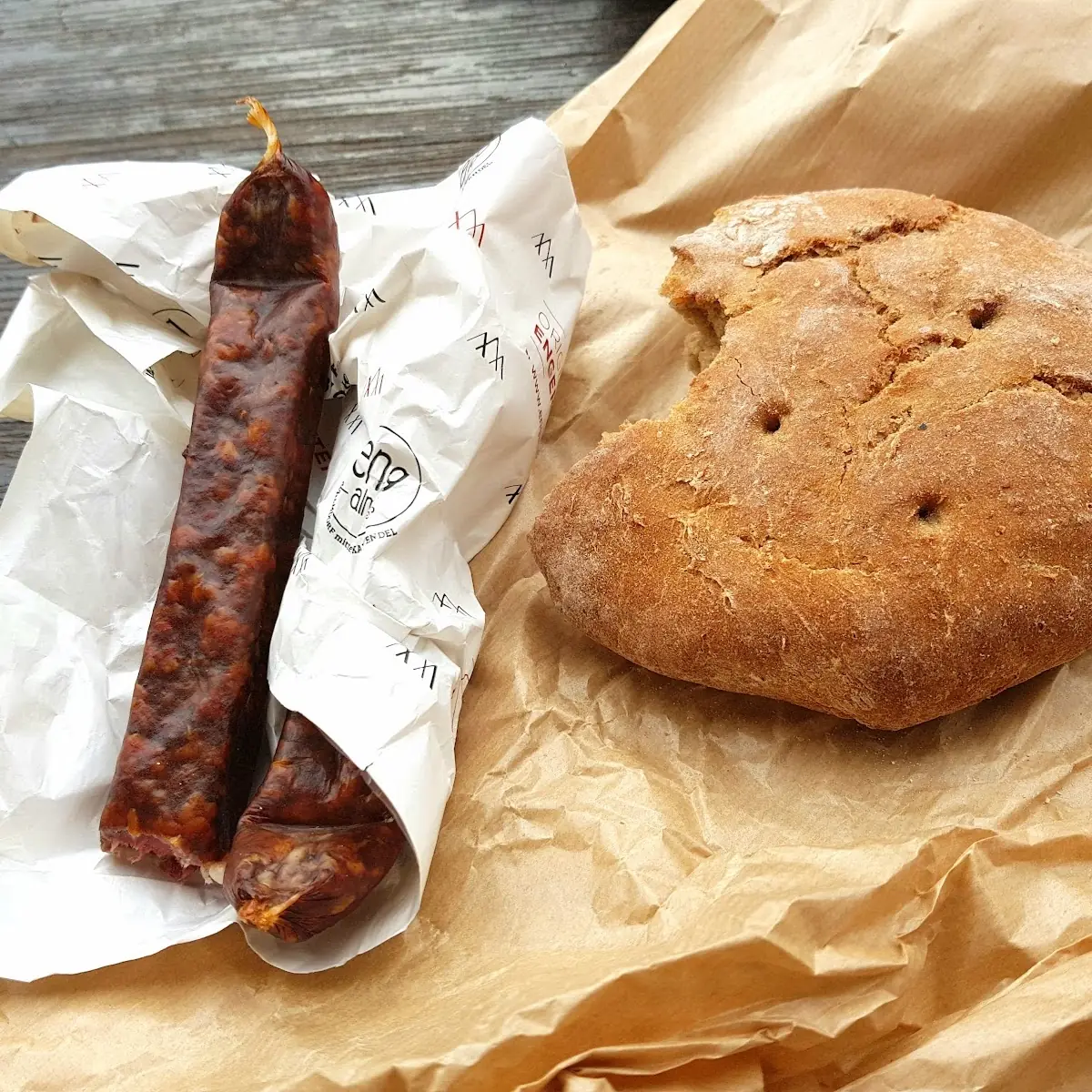 Landjäger & Brot