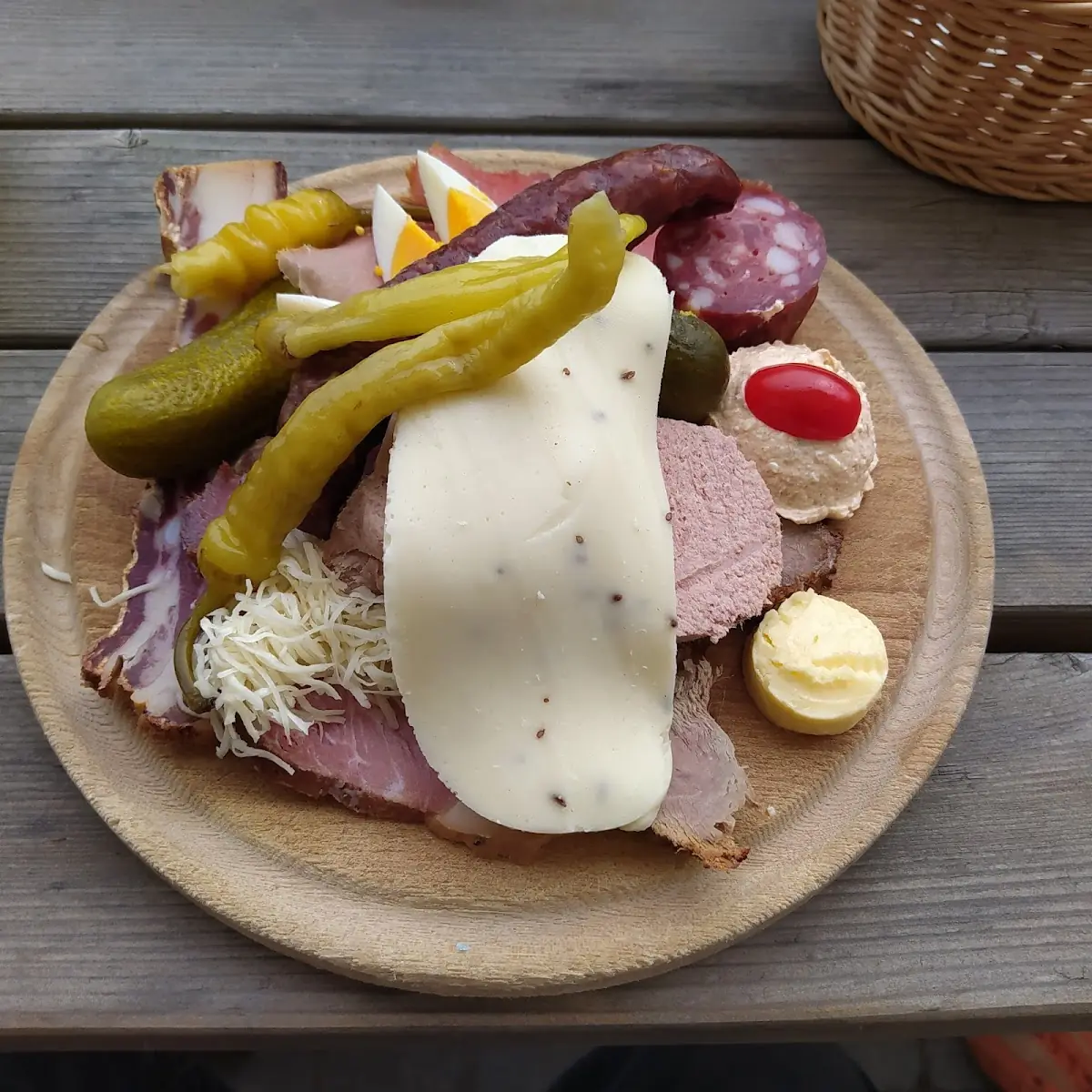 Brettwljause