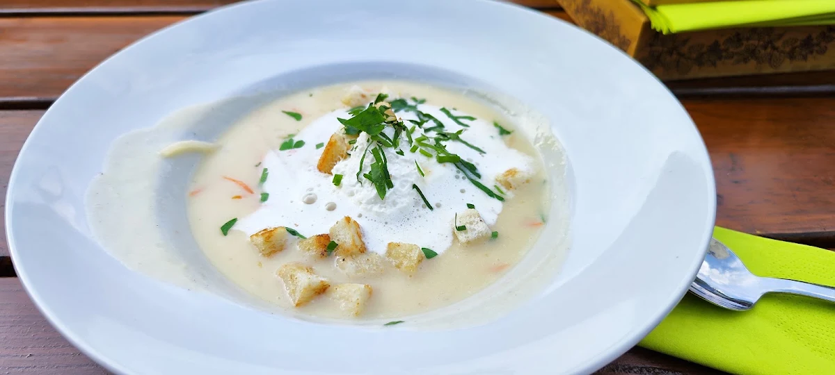 Mostcremesuppe