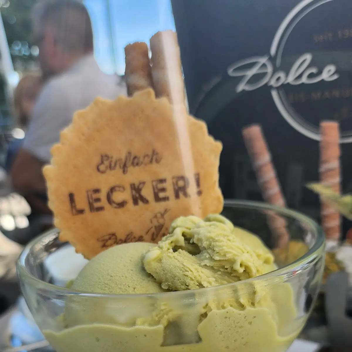 Eis Pistazien Deluxe