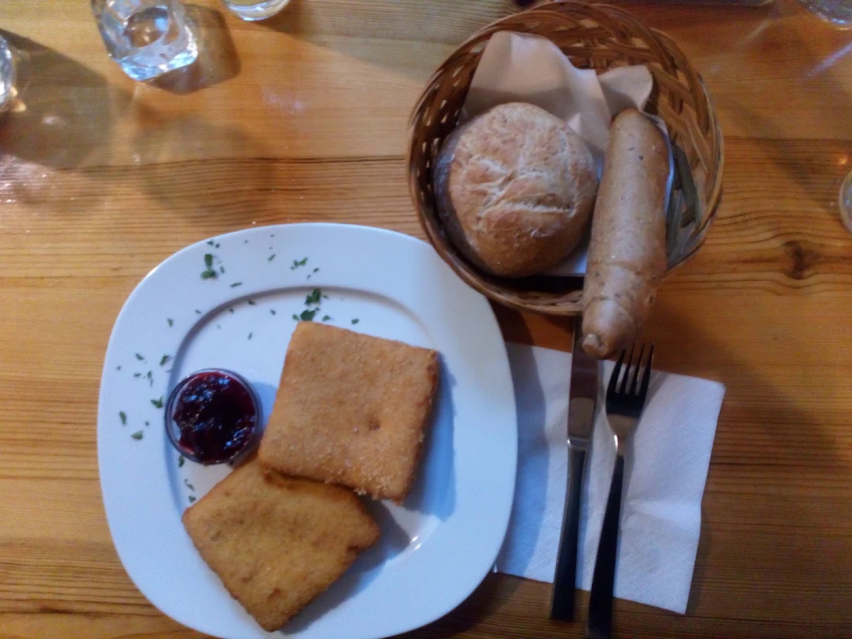 Gebackener Emmentaler