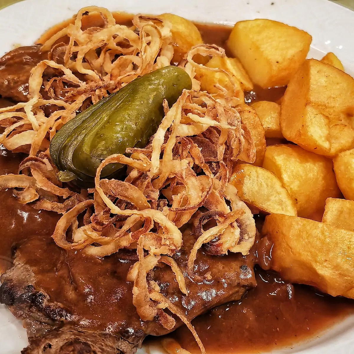 Zwiebelrostbraten