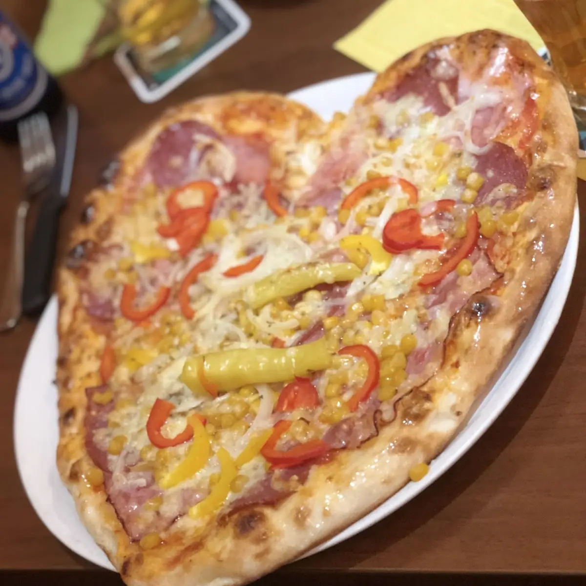 Pizza Hawaii Salmon