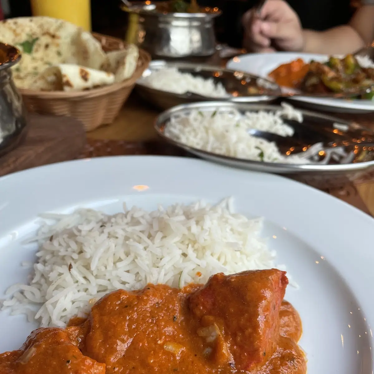 Butter Chicken Mit Reis