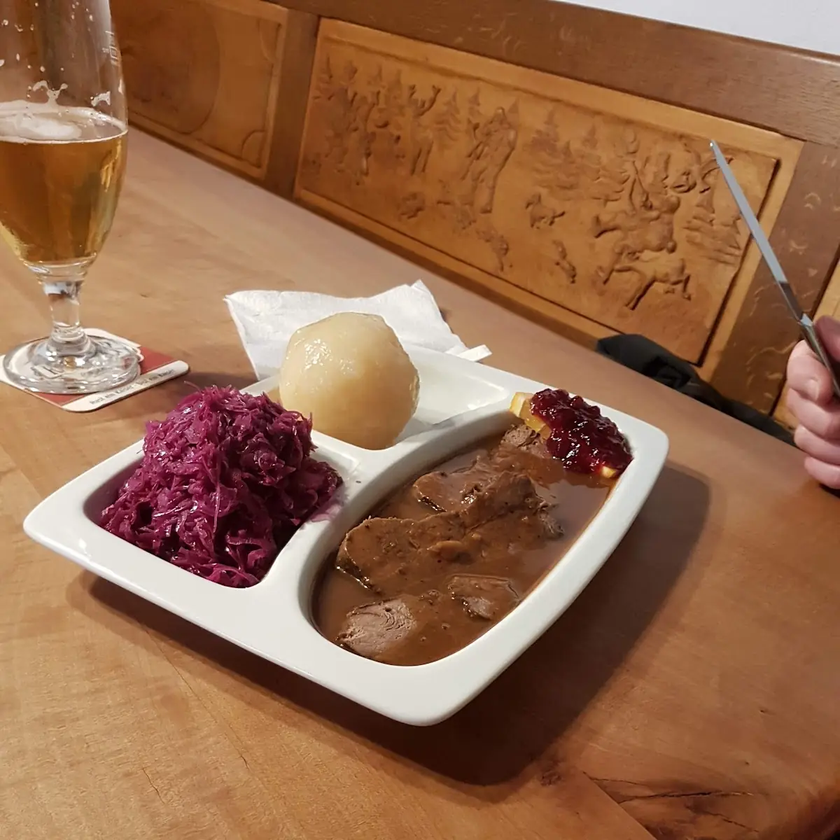 Hirschbraten