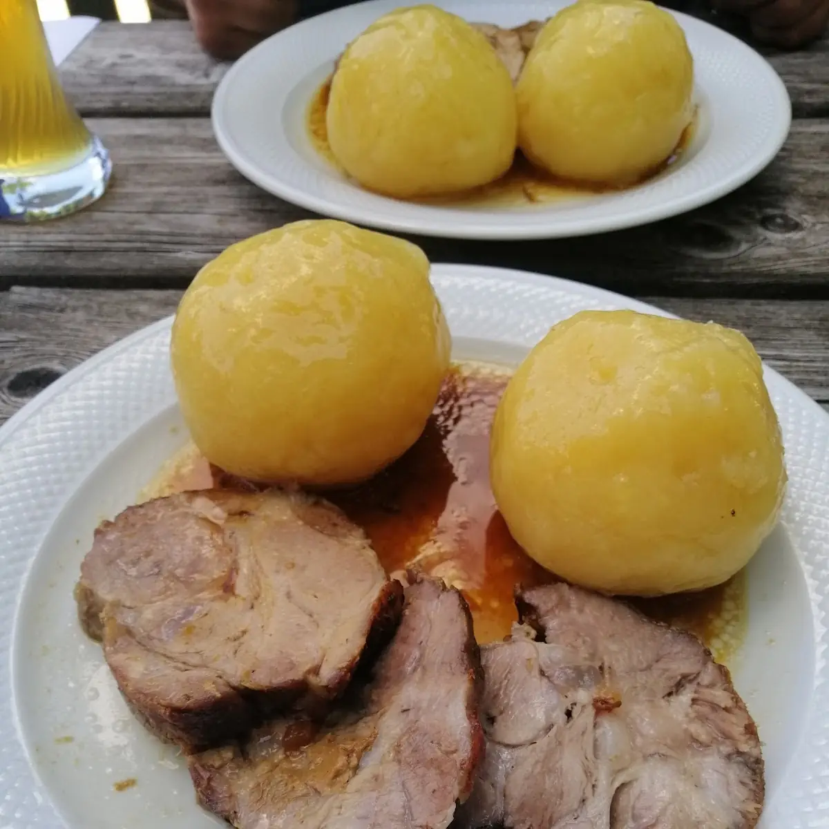 Schweinebraten Surbraten Mit Waldviertler Knödel