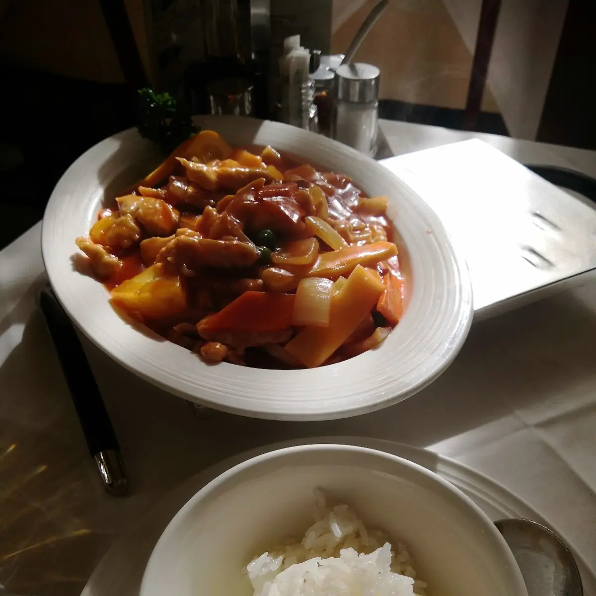 Codfish Sweet Sour with Pineapple