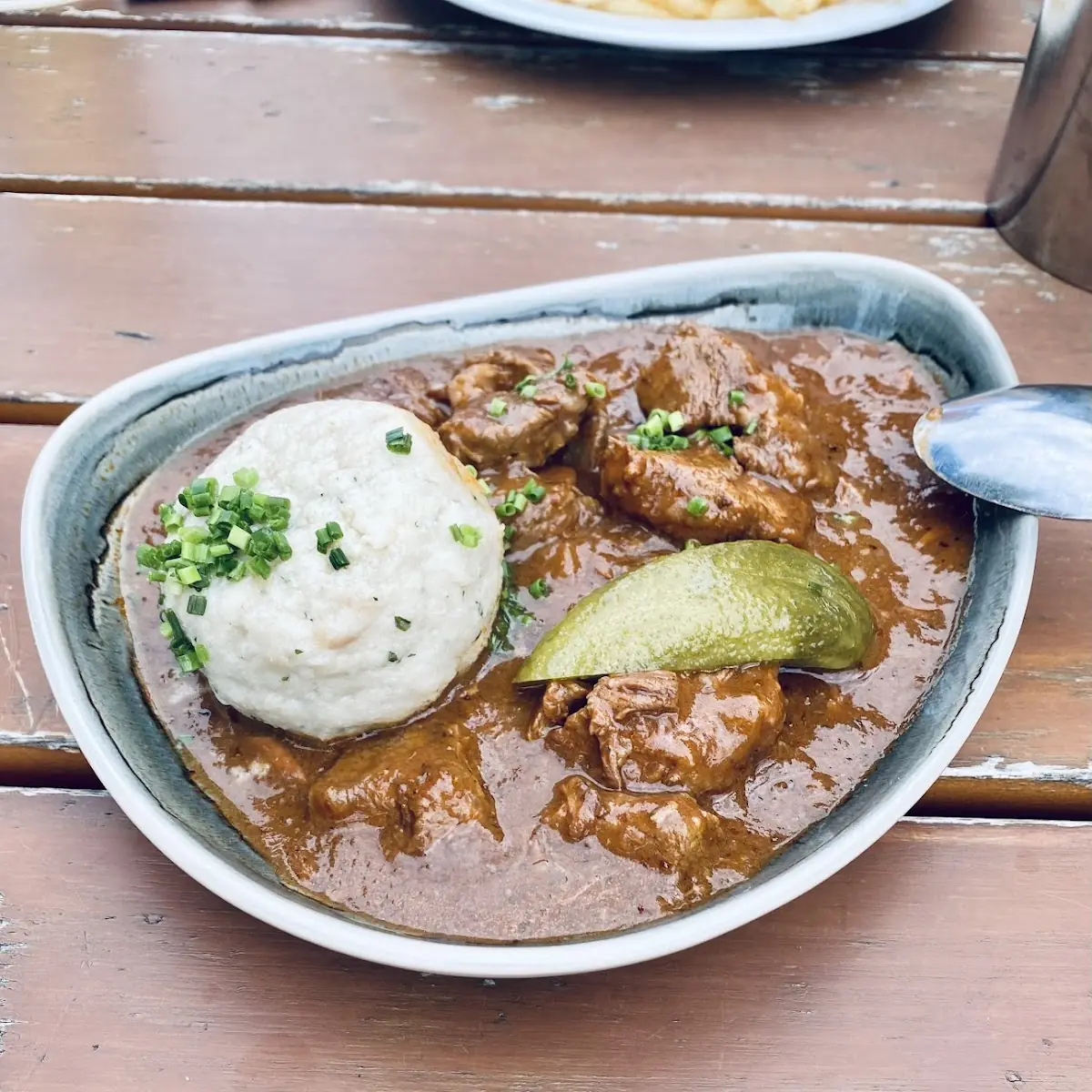 Gulasch Mit Knödel