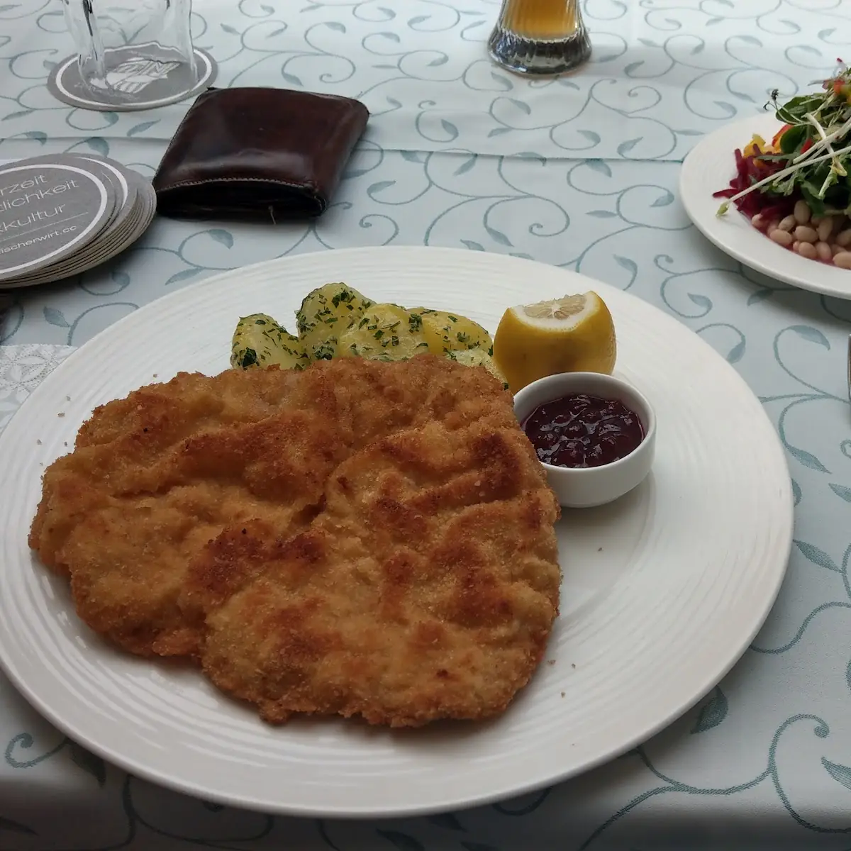 Wiener Schnitzel Mit Salat