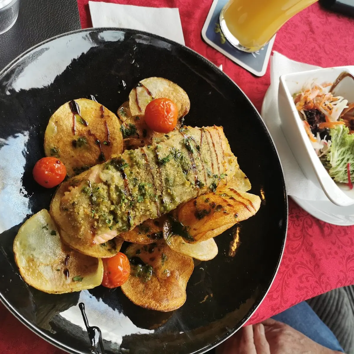 Lachs Mit Chips