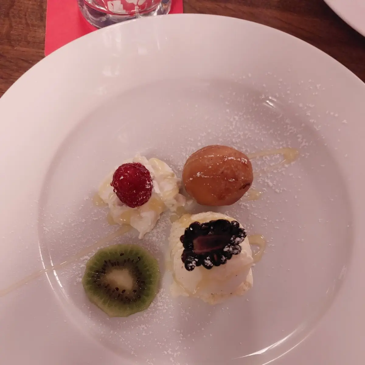 Gebackene Banane Mit Eis