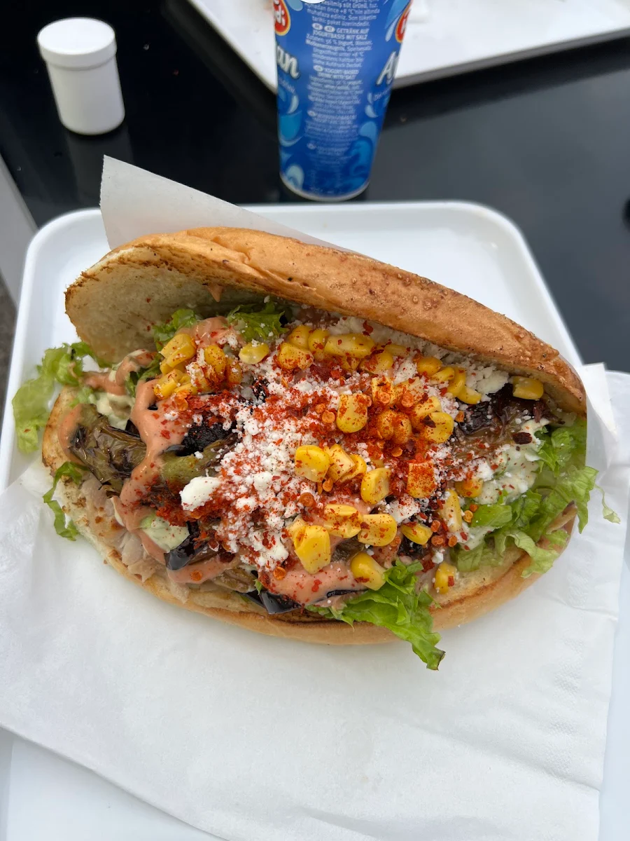 Hühner Kebab Mit Allem