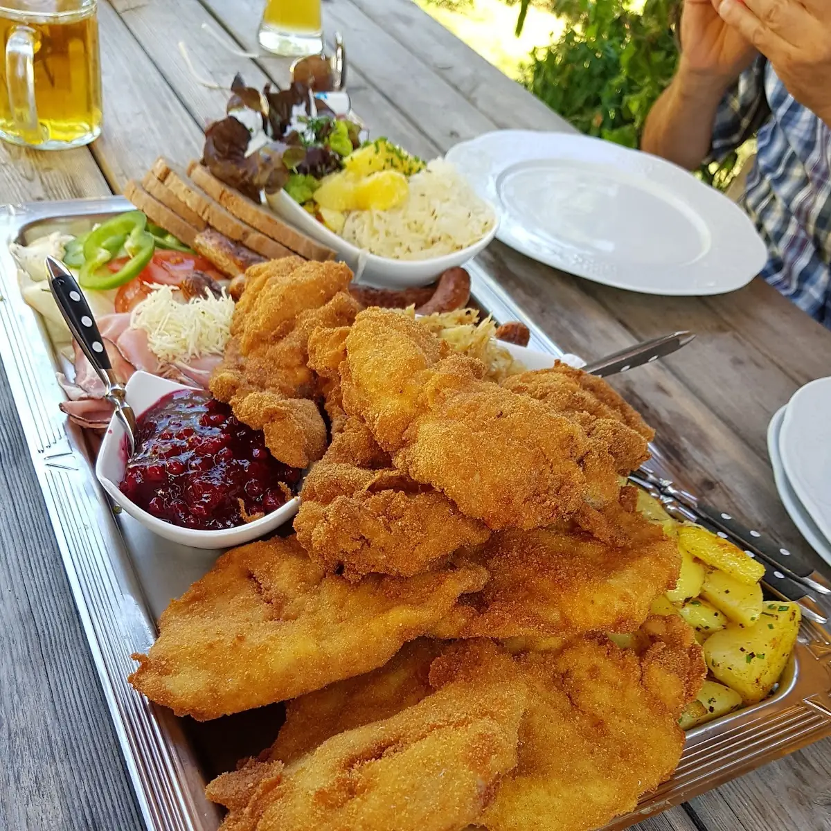 Schnitzeljause