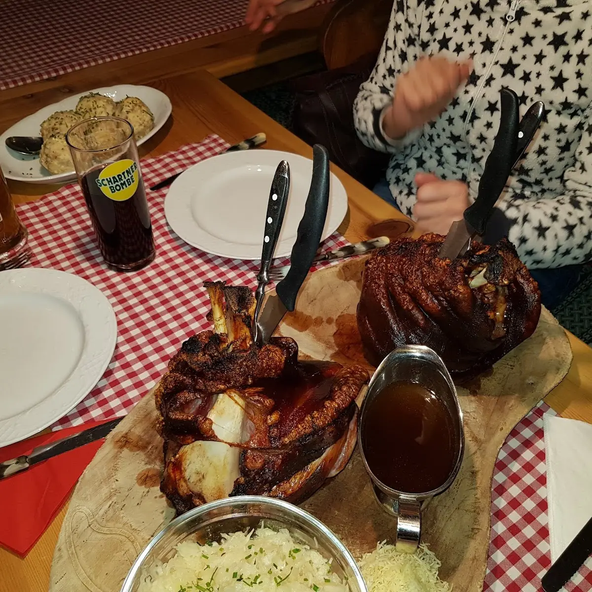Schweins Stelze