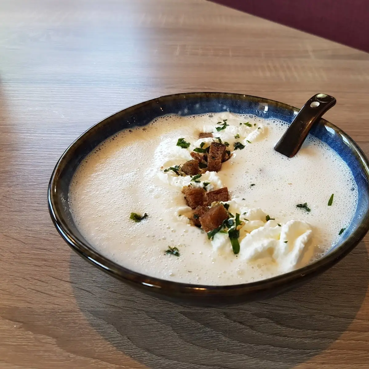 Knoblauchcremesuppe