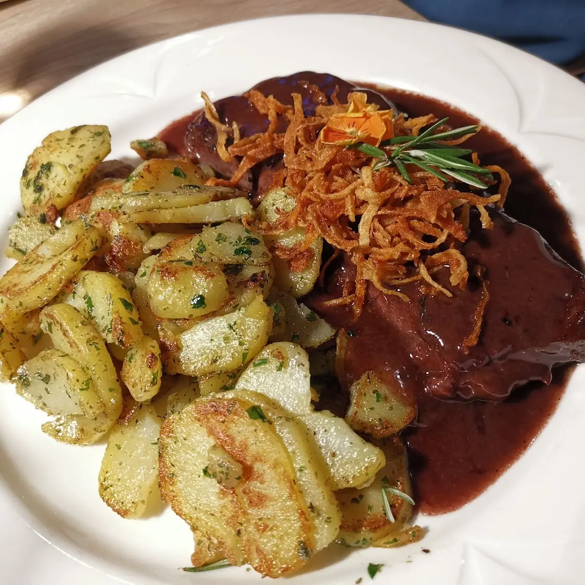 Zwiebelrostbraten