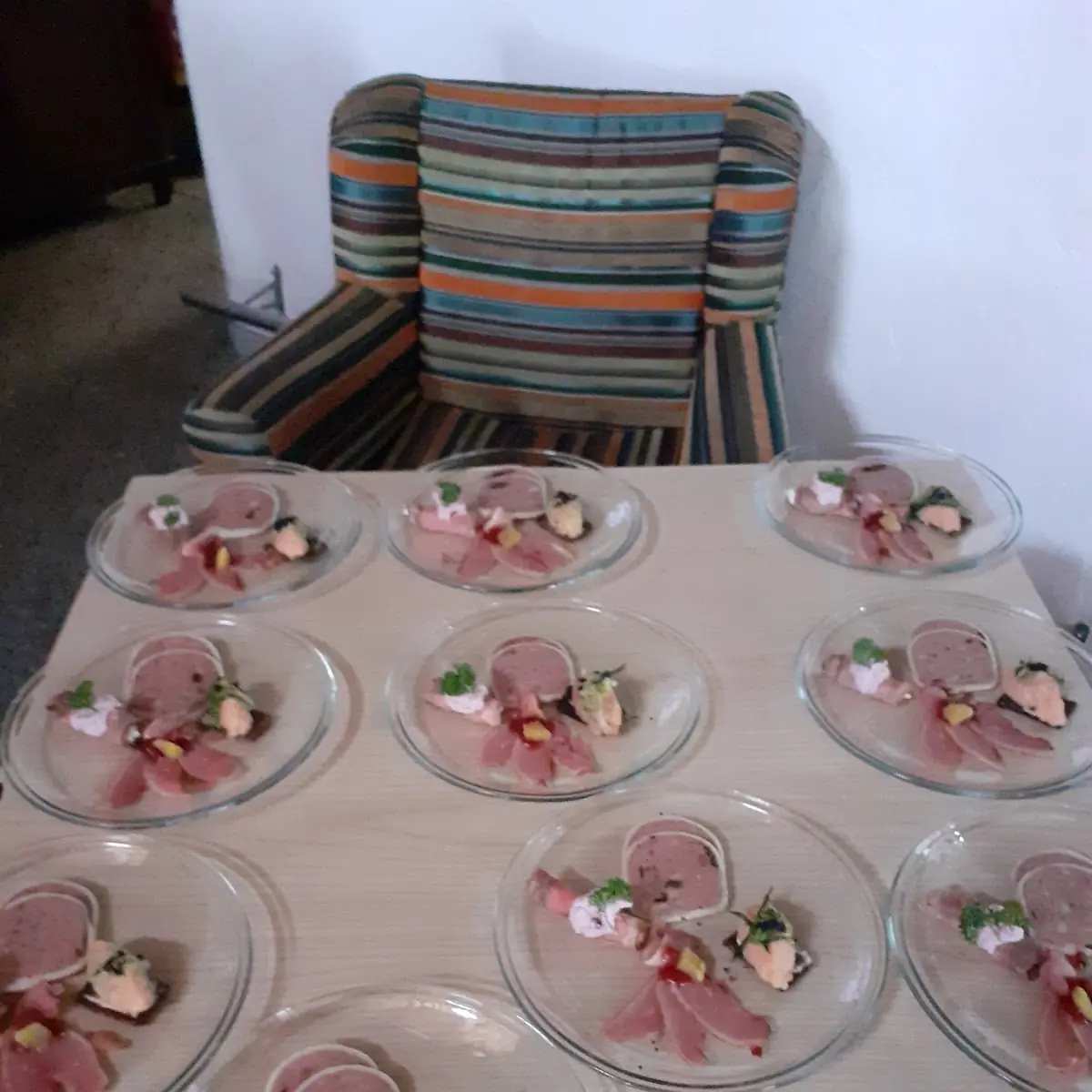 Vorspeisenteller Mitwildpastete Roastbeef Und Flugentenbrust