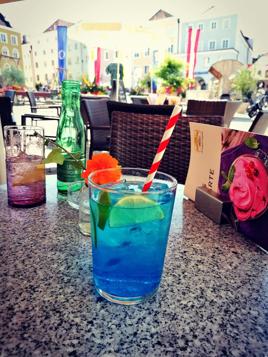 Blaue Limonade