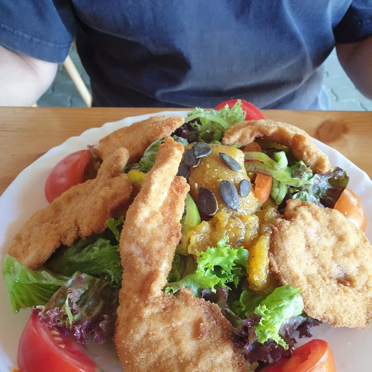 Backhendlsalat